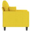 vidaXL Sessel Hellgelb 60 cm Stoff