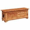 vidaXL Truhe Raues Mangoholz