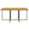 vidaXL 11-tlg. Garten-Essgruppe mit Kissen Poly Rattan Beige
