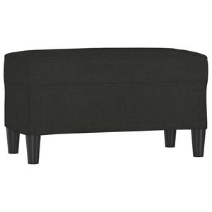 vidaXL Sitzbank Schwarz 70x35x41 cm Stoff