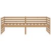 vidaXL Tagesbett Honigbraun Massivholz Kiefer 90x200 cm