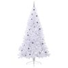 vidaXL K&uuml;nstlicher Weihnachtsbaum Wei&szlig; 240 cm PVC und Stahl