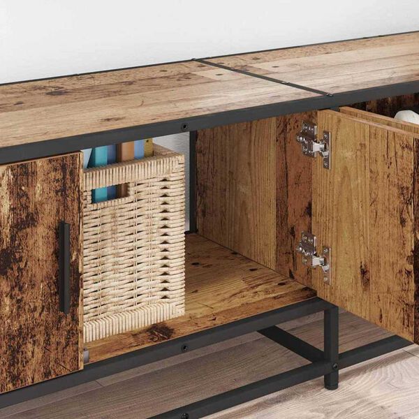 vidaXL TV-Einheiten 2 pcs Altholz 210 x 35 x 41 cm Holzwerkstoff