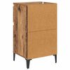 vidaXL Nachttisch 2 pcs Altholz 40 x 35 x 70 cm Holzwerkstoff