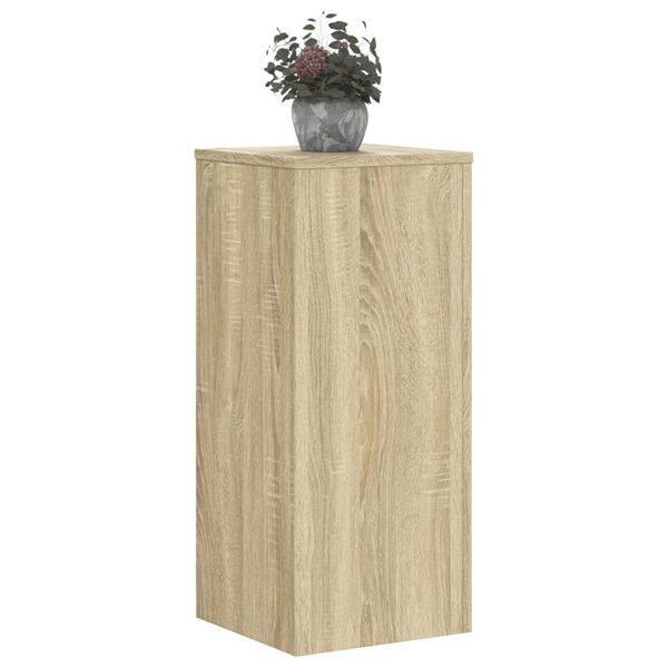vidaXL Pflanzenst&auml;nder 2 Stk. Sonoma-Eiche 30x30x70 cm Holzwerkstoff