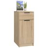 vidaXL B&uuml;roschrank Sonoma-Eiche 33,5x50x75 cm Holzwerkstoff