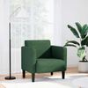 vidaXL Sessel mit Armlehnen Dunkelgr&uuml;n 54 cm Cordstoff