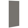vidaXL Verdunkelungsrollo Grau 95x230 cm Stoffbreite 90,7 cm Polyester