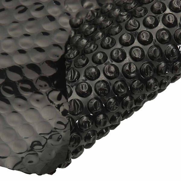 vidaXL Poolabdeckung Schwarz 600&times;300 cm PE