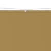 vidaXL Senkrechtmarkise Beige 60x1000 cm Oxford-Gewebe