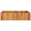 vidaXL Garten-Hochbeet 100 x 100 x 25 cm Massivholz Akazie