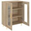 vidaXL Sideboard Sonoma-Eiche 69,5x34x90 cm Holzwerkstoff