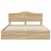 vidaXL Bettrahmen Sonoma-Eiche 180 x 200 cm Ingenieurs Holz