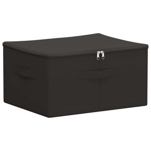 vidaXL Aufbewahrungsbox Vliesstoff 43 x 34 x 23 cm 33,6 L Anthrazit