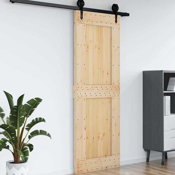 vidaXL T&uuml;r NARVIK 80x210 cm Massivholz Kiefer