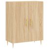 vidaXL Sideboard Sonoma-Eiche 69,5x34x90 cm Holzwerkstoff