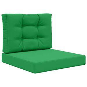 vidaXL Sofakissen f&uuml;r drau&szlig;en Polyester Gr&uuml;n 60 x 60 x 8 cm