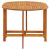 vidaXL Gartentisch 130x90x72 cm Massivholz Akazie