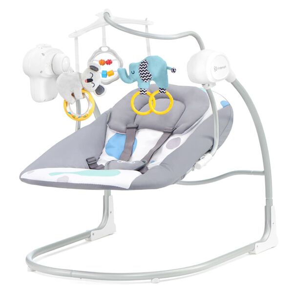 Kinderkraft Babywippe MINKY Minzgr&uuml;n und Grau