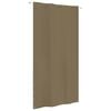 vidaXL Balkon-Sichtschutz Taupe 140x240 cm Oxford-Gewebe