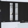 vidaXL H&auml;ngeschrank mit T&uuml;r Riga Schwarz Eichen-Optik 60 x 31 x 100 cm