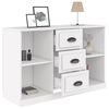 vidaXL Sideboard Wei&szlig; 104,5x35,5x67,5 cm Holzwerkstoff