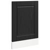 vidaXL Geschirrsp&uuml;lerfront PORTO Schwarz Eichen-Optik 45 x 1,5 x 57 cm