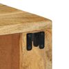 vidaXL Wand-Nachttische 2 Stk. Raues Mangoholz