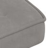 vidaXL Relaxsessel Hellgrau 64x74x84 cm Samt