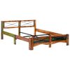vidaXL Massivholzbett Altholz 160x200 cm