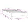 vidaXL Boxspringbettgestell Creme 100x200 cm Stoff