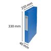 Exacompta Sammelbox mit Gummizug 8 Stk. A4 40 mm Presspappe