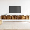 vidaXL 3-tlg. TV-Schrank-Set R&auml;uchereiche Holzwerkstoff