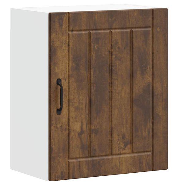 vidaXL K&uuml;chen-H&auml;ngeschrank Lucca R&auml;uchereiche Holzwerkstoff