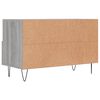vidaXL TV-Schrank Grau Sonoma 80x36x50 cm Holzwerkstoff