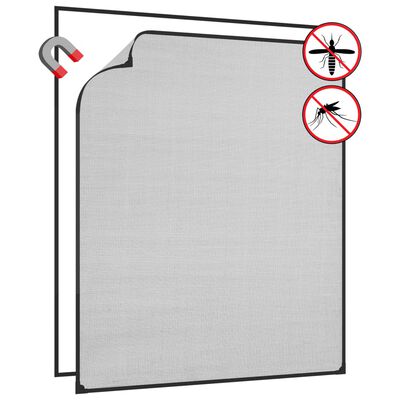 vidaXL Insektenschutz für Fenster Magnetisch 100x120 cm Fiberglas