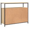 vidaXL Sideboard Sonoma-Eiche 100 x 35 x 80 cm Holzwerkstoff