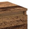 vidaXL Nachttisch mit Schubladen Altholz 40 x 35 x 50 cm Holzwerkstoff