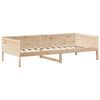 vidaXL Tagesbett und Bank mit Dach 80x200 cm Kiefernholz