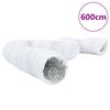 vidaXL L&uuml;ftungsschlauch Aluminium und PVC 6 m &Oslash;20 cm