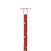 vidaXL Bootsseil Rot 3 mm 250 m Polypropylen