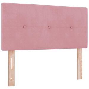 vidaXL Kopfteil Rosa 80 cm Samt
