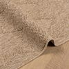 vidaXL Bereichsteppiche Quadratisch Natur 240 x 240 cm