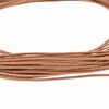 vidaXL Leder Schnur Braun &Oslash;1,5 mm x 5 m Leder