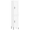 vidaXL Highboard Wei&szlig; 34,5x34x180 cm Holzwerkstoff