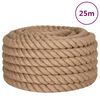 vidaXL Juteseil 25 m L&auml;nge 40 mm St&auml;rke