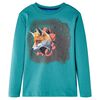 Kinder-Langarmshirt Dunkelblau 104