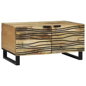 vidaXL Couchtisch Natur 80 x 50 x 40 cm Holzwerkstoff