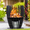 RedFire Feuerkorb Baylor Schwarz
