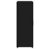 vidaXL Sideboards 2 Stk. Schwarz 60x31x84 cm Holzwerkstoff